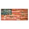 Stupell Industries Patriotic Collaged Flag Canvas Wall Art